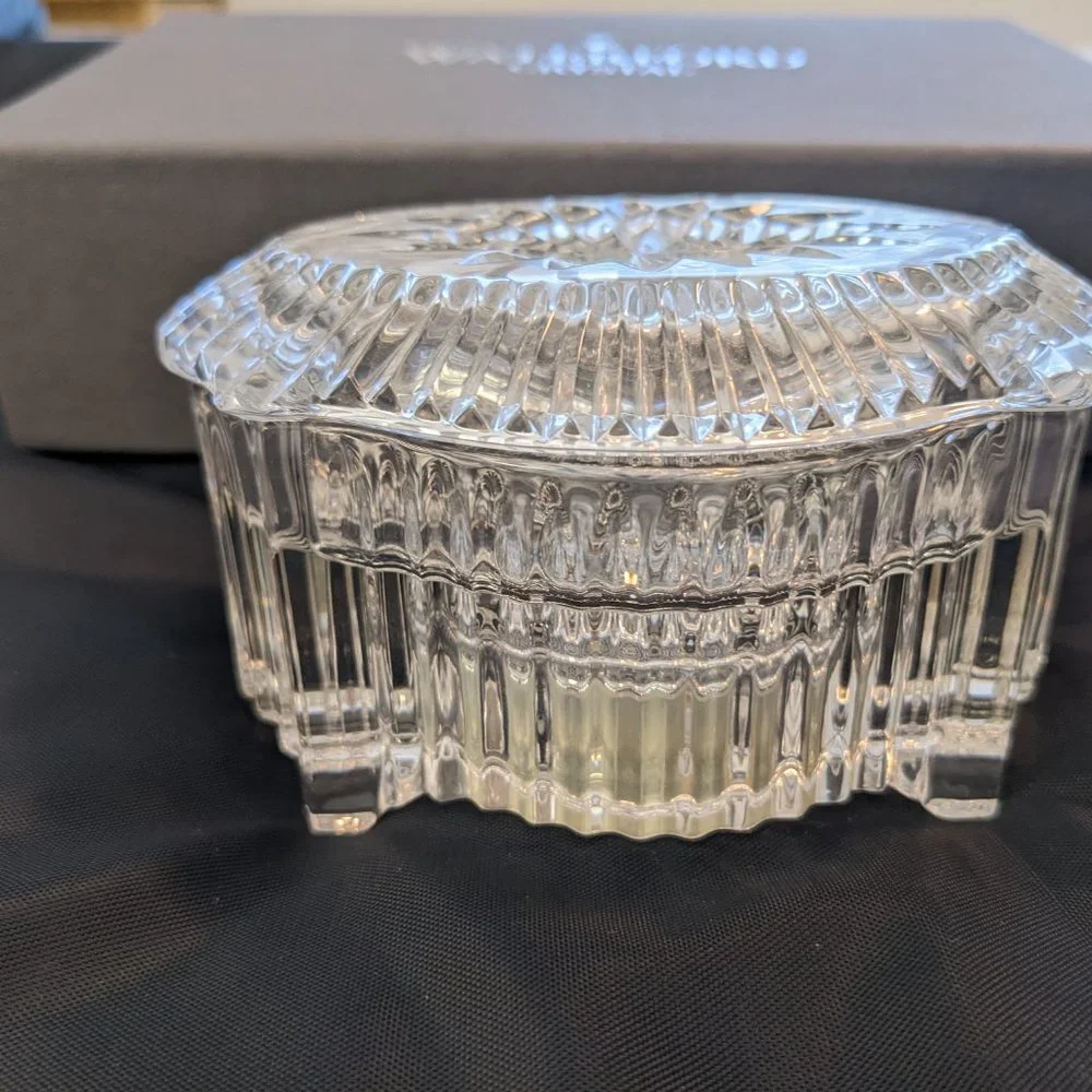 Waterford Crystal Music Box, "Memories" Vtg. With Box - Picture 3 of 14